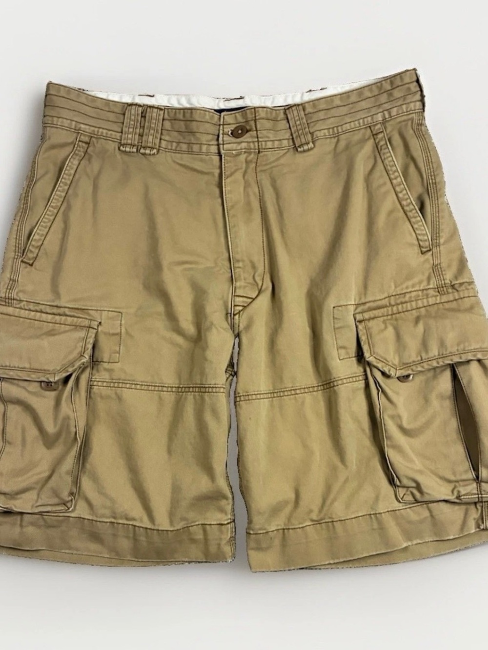 Polo Ralph Lauren Men's Cargo Shorts M Cotton Size 34 Casual Utility Preppy